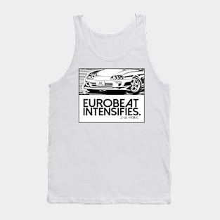 EUROBEAT INTENSIFIES - SUPRA JZA80 Tank Top